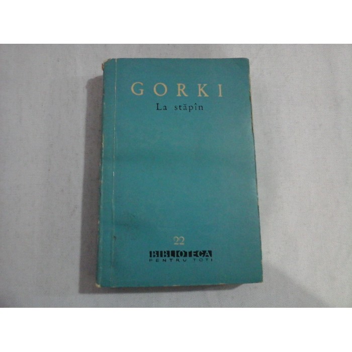 La stapan - GORKI La stapan - GORKI